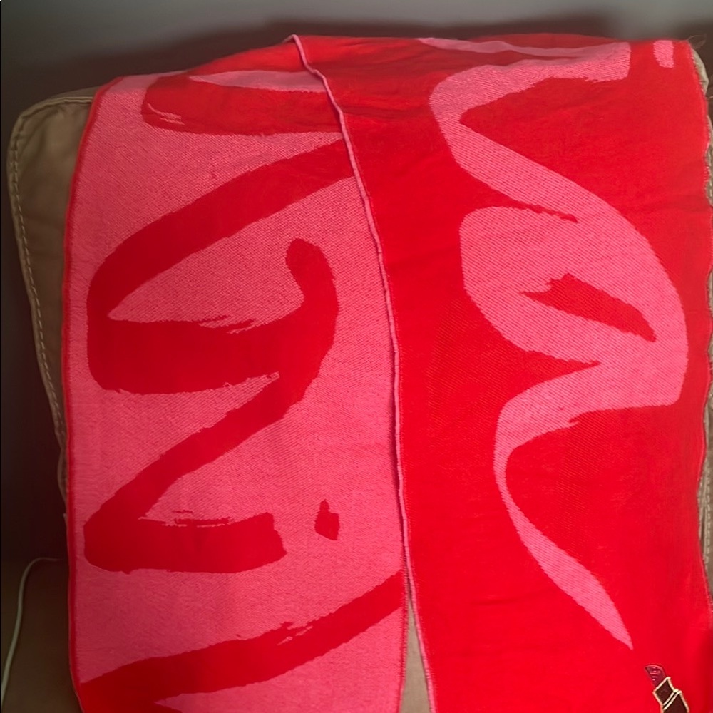 Victoria's Secret Vibrant Red and Pink Wrap
